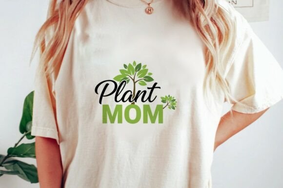 Download Plant Mom Green Script Design Png - Premium Bundle