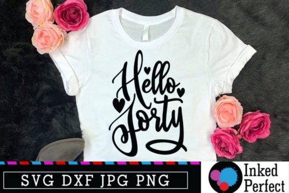 Download Hello Forty Hand-Lettered Font - Lettered font Collection